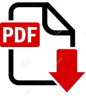 ícono de descarga de un PDF